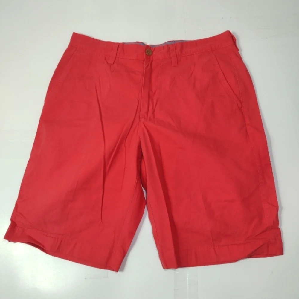 J.Crew Men's Coral Shorts Flat Front Size (32.W)